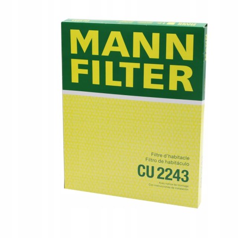 Mann-Filter CU 2243 Filtr, wentylacja przestrzeni pasażerskiej