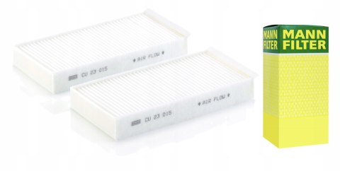 Mann-Filter CU 23 015-2 Filtr, wentylacja przestrzeni pasażerskiej