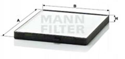 Mann-Filter CU 2330 Filtr, wentylacja przestrzeni pasażerskiej