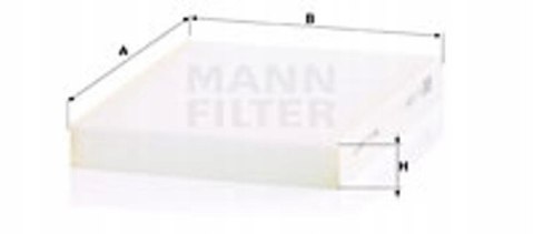 Mann-Filter CU 2335 Filtr, wentylacja przestrzeni pasażerskiej