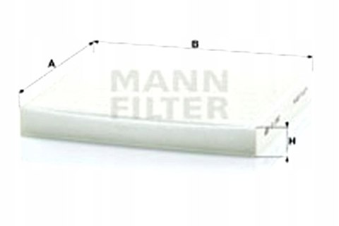 Mann-Filter CU 2362 Filtr, wentylacja przestrzeni pasażerskiej