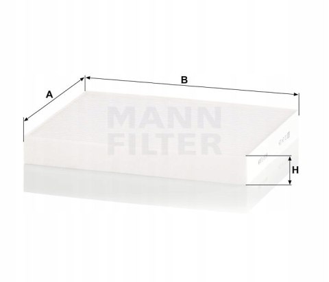 Mann-Filter CU 24 024 Filtr, wentylacja przestrzeni pasażerskiej