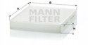 Mann-Filter CU 2440 Filtr, wentylacja przestrzeni pasażerskiej