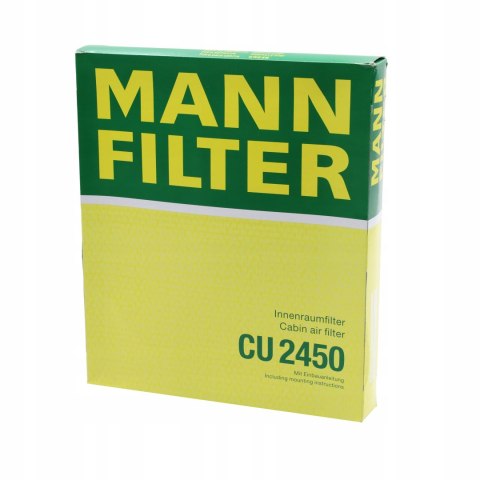 Mann-Filter CU 2450 Filtr, wentylacja przestrzeni pasażerskiej