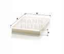 Mann-Filter CU 25 002 Filtr, wentylacja przestrzeni pasażerskiej