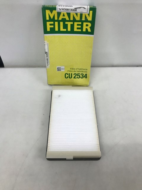 Mann-Filter CU 2534 Filtr, wentylacja przestrzeni pasażerskiej