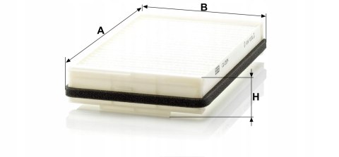 Mann-Filter CU 2534 Filtr, wentylacja przestrzeni pasażerskiej