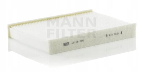 Mann-Filter CU 26 006 Filtr, wentylacja przestrzeni pasażerskiej