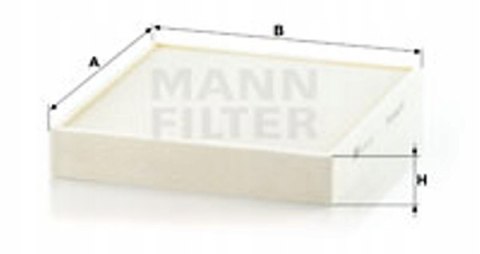 Mann-Filter CU 26 010 Filtr, wentylacja przestrzeni pasażerskiej