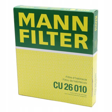 Mann-Filter CU 26 010 Filtr, wentylacja przestrzeni pasażerskiej