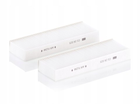 Mann-Filter CU 26 025-2 Filtr, wentylacja przestrzeni pasażerskiej