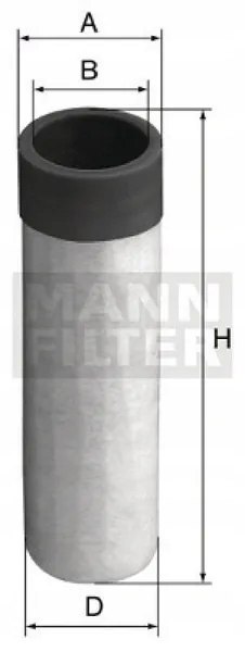 Mann-Filter CF 50 Filtr powietrza wtórnego