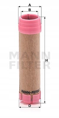 Mann-Filter CF 52/2 Filtr powietrza wtórnego