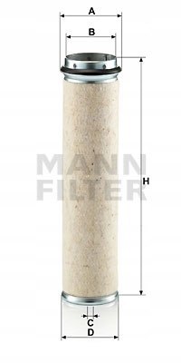Mann-Filter CF 800 Filtr powietrza wtórnego
