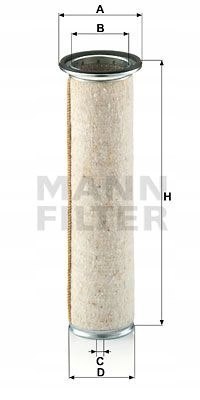 Mann-Filter CF 930 Filtr powietrza wtórnego