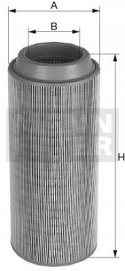 Mann-Filter CU 16 400 Filtr, wentylacja przestrzeni pasażerskiej