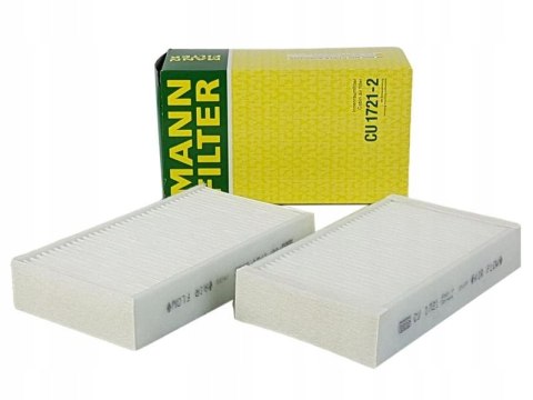 Mann-Filter CU 1721-2 Filtr, wentylacja przestrzeni pasażerskiej