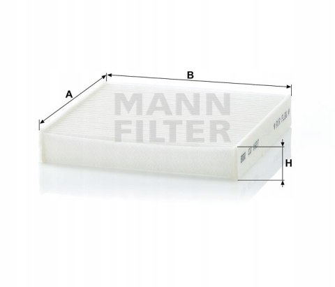 Mann-Filter CU 1827 Filtr, wentylacja przestrzeni pasażerskiej