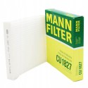Mann-Filter CU 1827 Filtr, wentylacja przestrzeni pasażerskiej