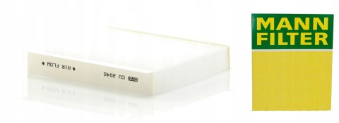 Mann-Filter CU 2040 Filtr, wentylacja przestrzeni pasażerskiej