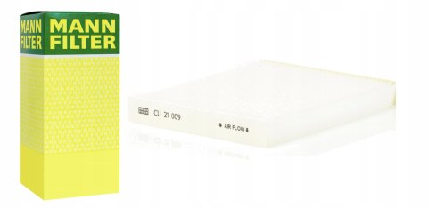 Mann-Filter CU 21 009 Filtr, wentylacja przestrzeni pasażerskiej