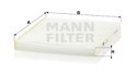 Mann-Filter CU 2129 Filtr, wentylacja przestrzeni pasażerskiej