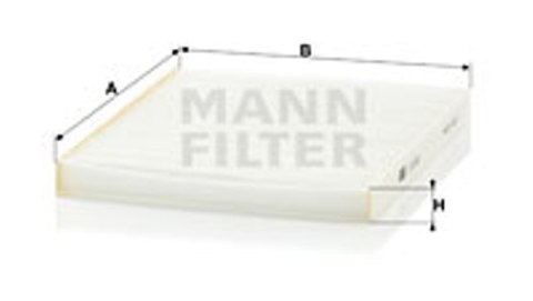 Mann-Filter CU 2129 Filtr, wentylacja przestrzeni pasażerskiej