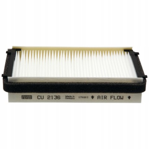 Mann-Filter CU 2136 Filtr, wentylacja przestrzeni pasażerskiej