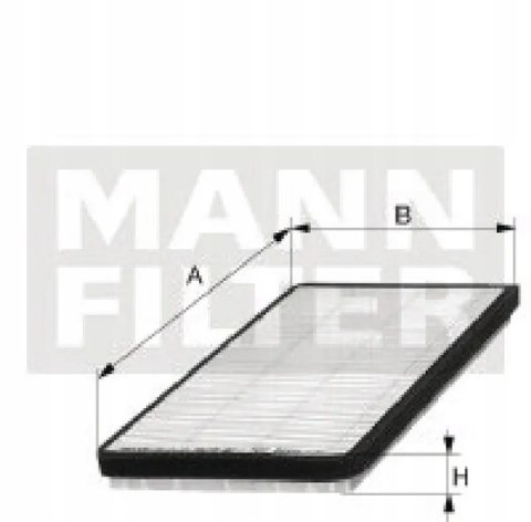 Mann-Filter CU 2136 Filtr, wentylacja przestrzeni pasażerskiej