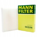 Mann-Filter CU 22 016 Filtr, wentylacja przestrzeni pasażerskiej