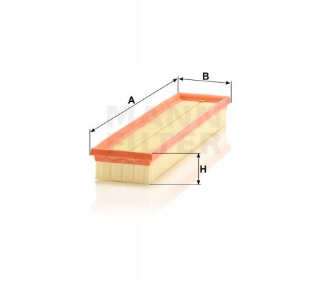 Mann-Filter C 4371/1 Filtr powietrza