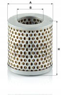 Mann-Filter C 711/1 Filtr powietrza
