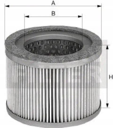 Mann-Filter C 75/2 Filtr powietrza