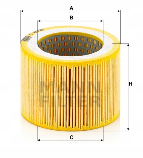 Mann-Filter C 8005 filtr powietrza [mann filter]