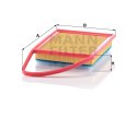 Mann-Filter C 3585 Filtr powietrza