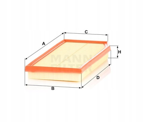 Mann-Filter C 36 016 Filtr powietrza