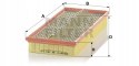 Mann-Filter C 38 163/1 Filtr powietrza