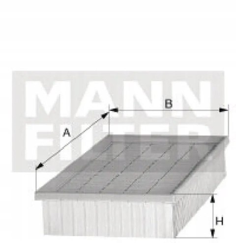Mann-Filter C 3875 Filtr powietrza