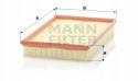 Mann-Filter C 2998/5 x Filtr powietrza