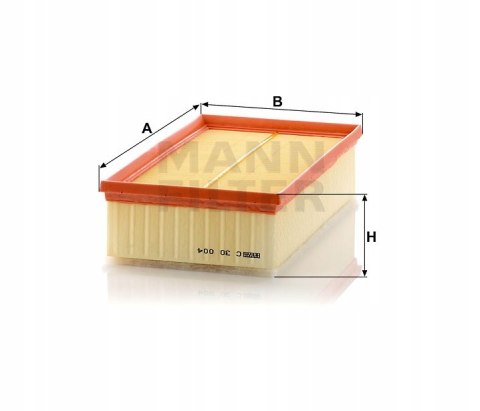 Mann-Filter C 30 004 Filtr powietrza