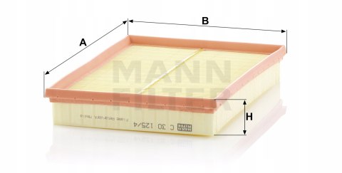 Mann-Filter C 30 125/4 Filtr powietrza