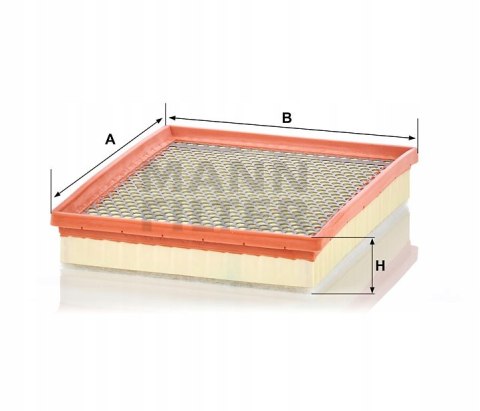 Mann-Filter C 30 170/1 Filtr powietrza