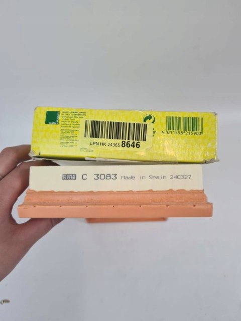 Mann-Filter C 3083 Filtr powietrza
