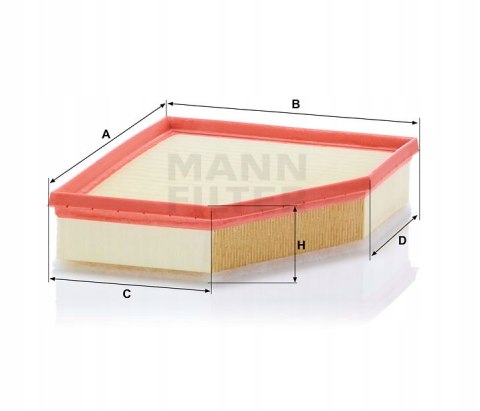 Mann-Filter C 28 038 Filtr powietrza