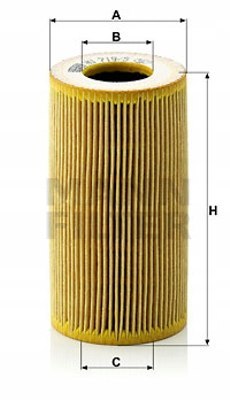 Mann-Filter C 2558/5 Filtr powietrza