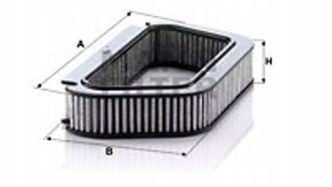 Mann-Filter C 1652 Filtr powietrza