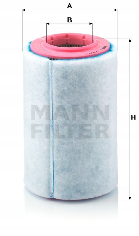 Mann-Filter C 17 237/1 Filtr powietrza