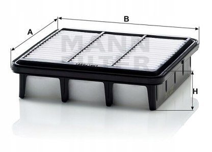 Mann-Filter C 2029 Filtr powietrza