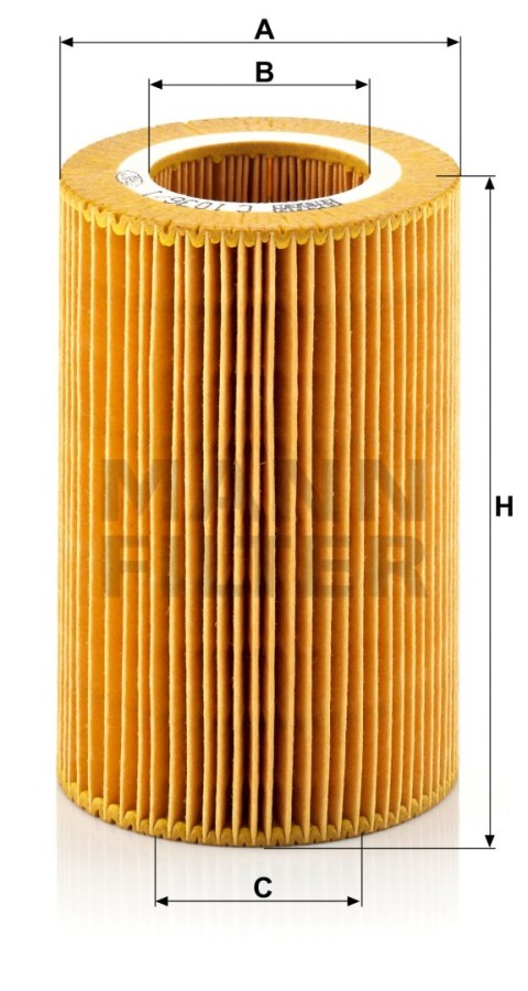 Mann-Filter C 1036/1 Filtr powietrza