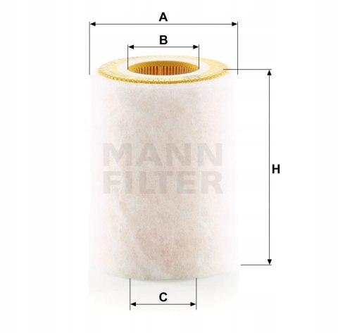 Mann-Filter C 1036/2 Filtr powietrza